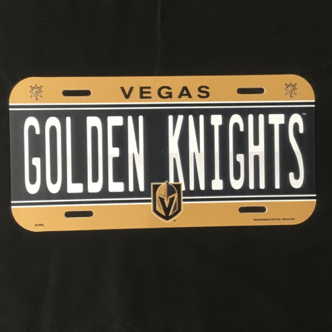 License Plate - Hockey - Vegas Golden Knights