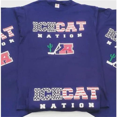 Icecat of So. AZ Hockey - T-Shirt - Size Large