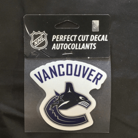 4x4 Decal - Hockey - Vancouver Canucks