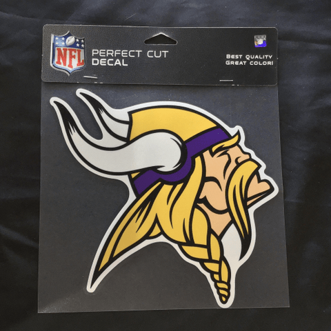 8x8 Decal - Football - Minnesota Vikings