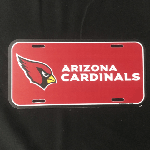 License Plate - Football - Arizona Cardinals
