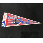 Team Pennant - Hockey - Montreal Canadiens 1993 Stanley Cup Champions