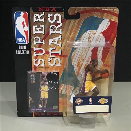 Kobe Bryant - Lakers - NBA Super Stars figure with card 1999-2000 NBA All  Star Game