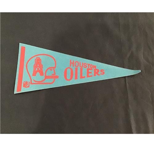 Team Pennant - Football - Houston Oilers Vintage Edition #1 – Overtime  Sports