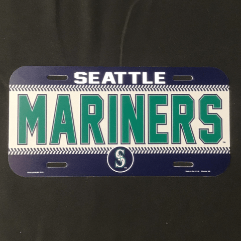 License Plate - Baseball - Seattle Mariners