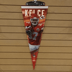 Player Pennant - Football - Kansas City Chiefs - Travis Kelce