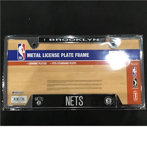 License Plate Frame - Basketball - Brooklyn Nets