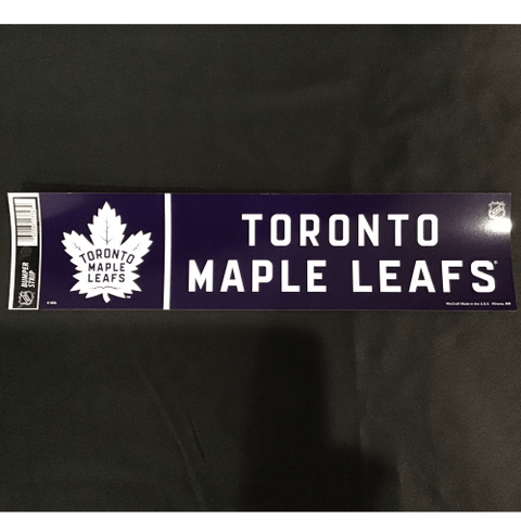 Bumper Sticker - Hockey - Maple Leafs