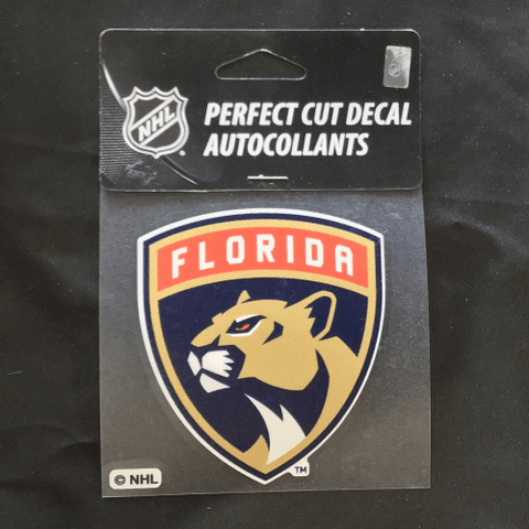 4x4 Decal - Hockey - Florida Panthers