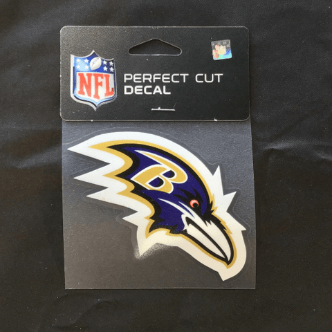 4x4 Decal - Football - Baltimore Ravens