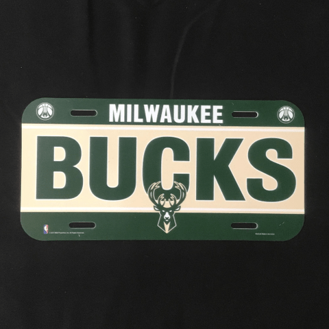 License Plate - Basketball - Milwaukee Bucks