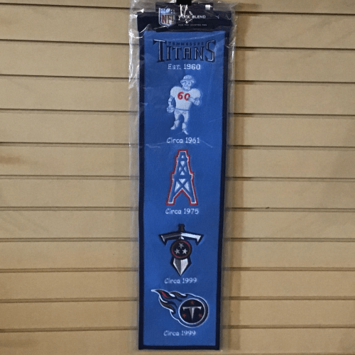 Tennessee Titans Heritage Banner – Sports Images & More LLC