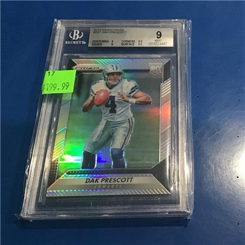 2016 Panini Prizm #231 Dak Prescott - Graded Card