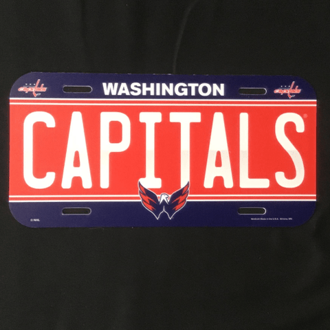 License Plate - Hockey - Washington Capitals