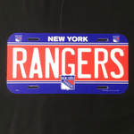 License Plate - Hockey - New York Rangers