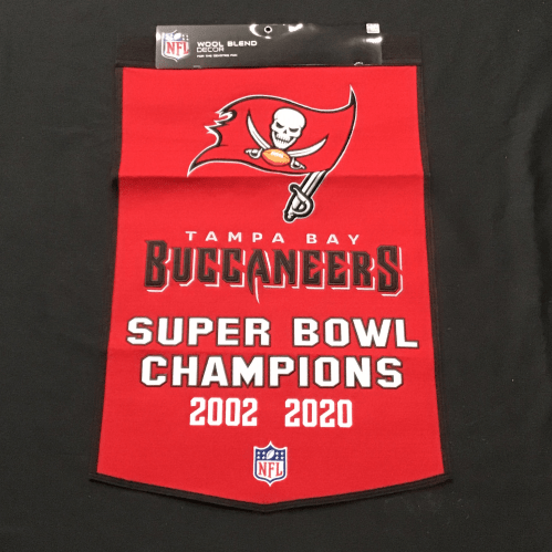 Tampa Bay Buccaneers History Heritage Logo Banner Flag