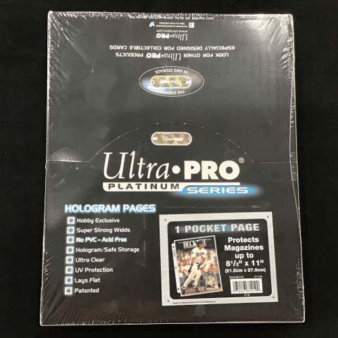 Ultra Pro - One Pocket Page - Single Sheet