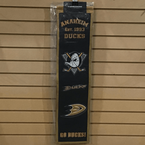 Heritage Banner - Hockey - Anaheim Ducks