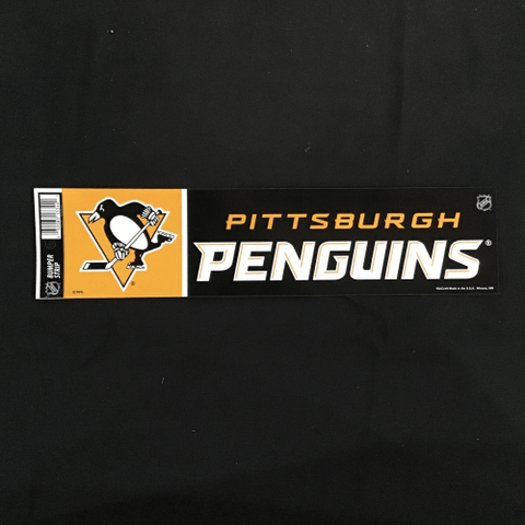 Bumper Sticker - Hockey - Pittsburgh Penguins