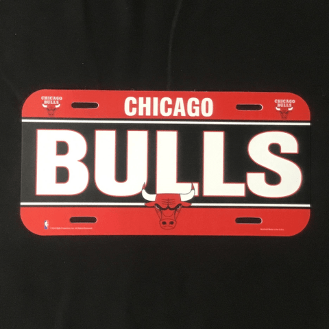 License Plate - Basketball - Chicago Bulls