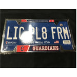 License Plate Frame - Baseball - Cleveland Guardians