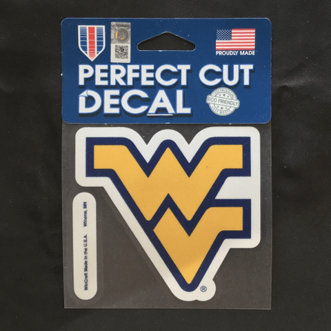 4x4 Decal - College - West Virginia University Mountaineers
