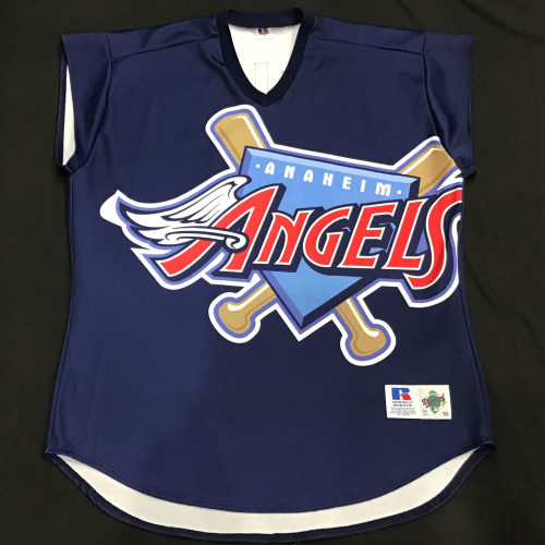Anaheim Angels Glaus 14 Jersey Size 52 Rare