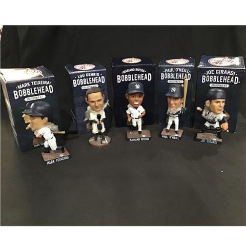2014 New York Yankees - Bobblehead - Complete Set of 5