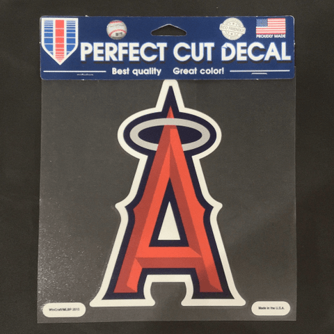 8x8 Decal - Baseball - LA Angels