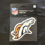 4x4 Decal - Football - Denver Broncos