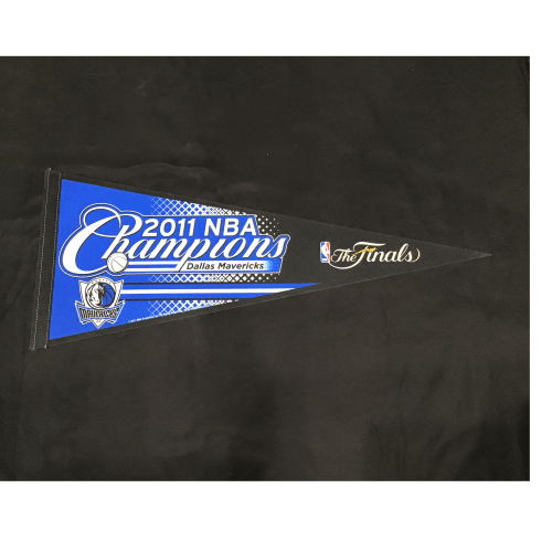 Team Pennant - Basketball - Dallas Mavericks 2011 NBA Champions – Overtime  Sports