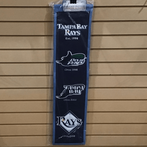 Tampa Bay Rays MLB banners and flags and other sports banners and