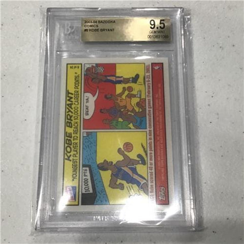 2003-04 Topps Bazooka Comics #8 Kobe Bryant - Graded Card - Beckett 9.5 (0013631088)