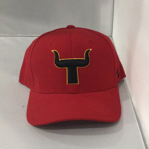 Tucson Toros Red Hat Black T* fitted size 7 3/4