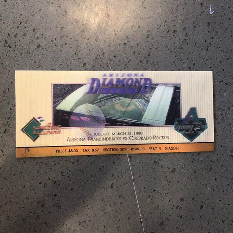 Arizona Diamondbacks - Ticket