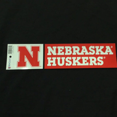 Bumper Sticker - College - Nebraska Huskers