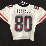 University of Arizona Wildcats Damon Terrell #80 - Jersey - College Football 125th Anniversary Player Worn Size 50 Short