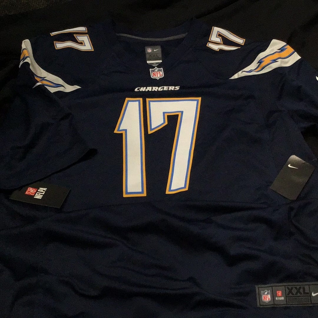 Los Angeles Chargers Home Jersey Mens XL Nike On Field Philip