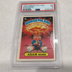 1985 Garbage Pail Kids - graded - Adam Bomb Sticker #8a PSA 5 (1559)