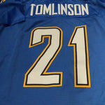 Los Angeles Chargers #21 Ladainian Tomlinson - Jersey - LE 2915/4802 Reebok sz XL