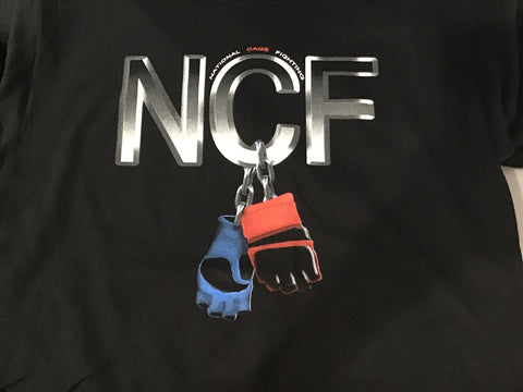 National Cage Fighting NCF T-Shirt Large
